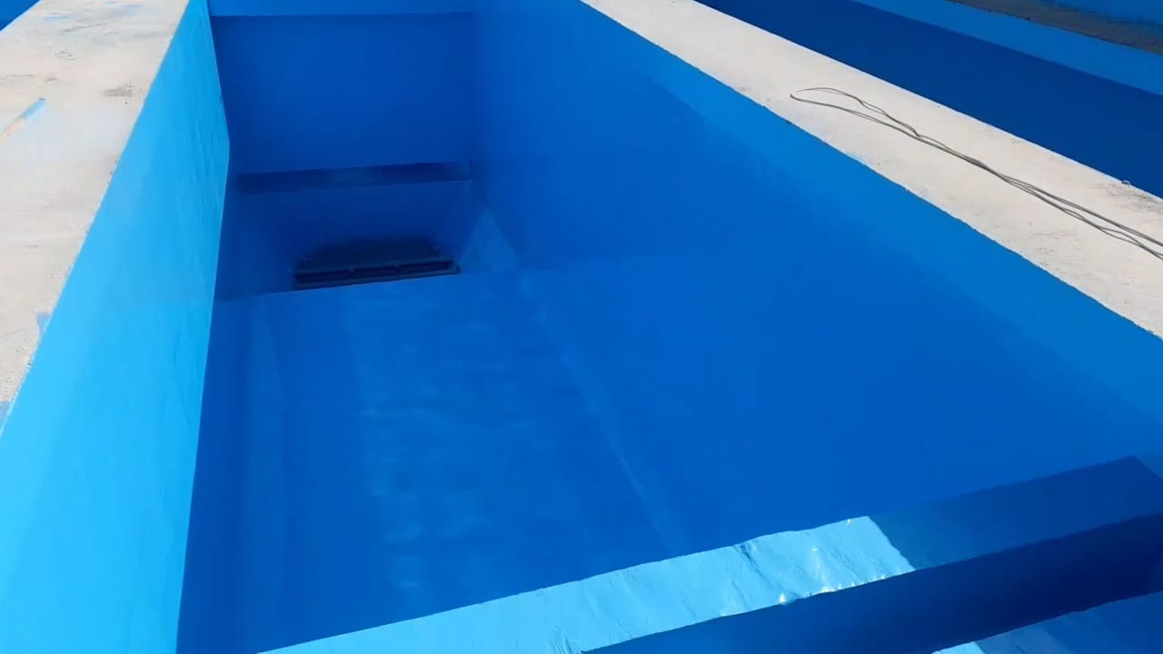 عزل خزانات المياة